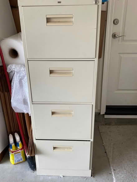 Photo of free Metal file cabinet (Vallejo) #1