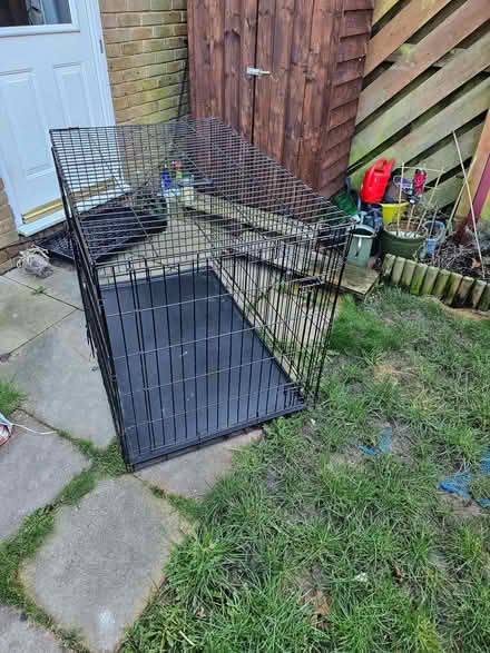 Photo of free Large dog Crate (Bedfont TW14) #1