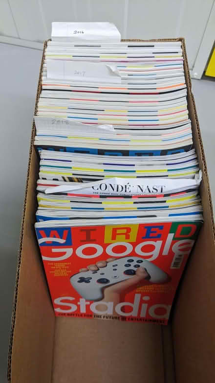 Photo of free WIRED magazine collection - UK and USA (Bracknell Forest RG42) #2