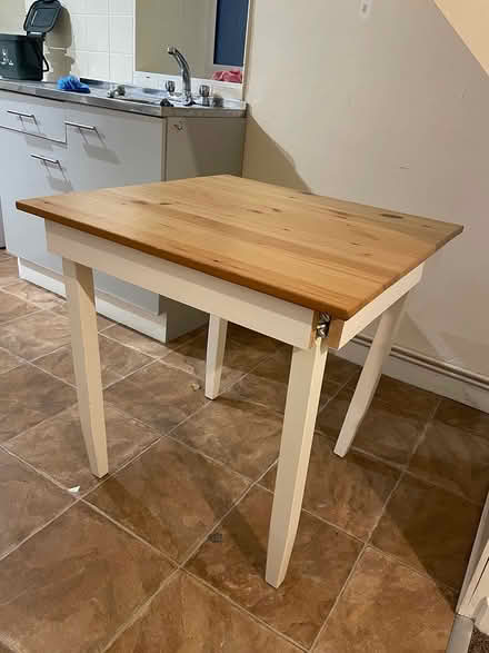 Photo of free Small kitchen table (Brecon) #1