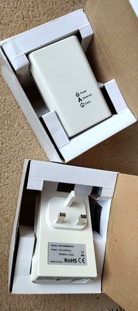 Photo of free 2 powerline adapters (Williamson Park LA1) #1