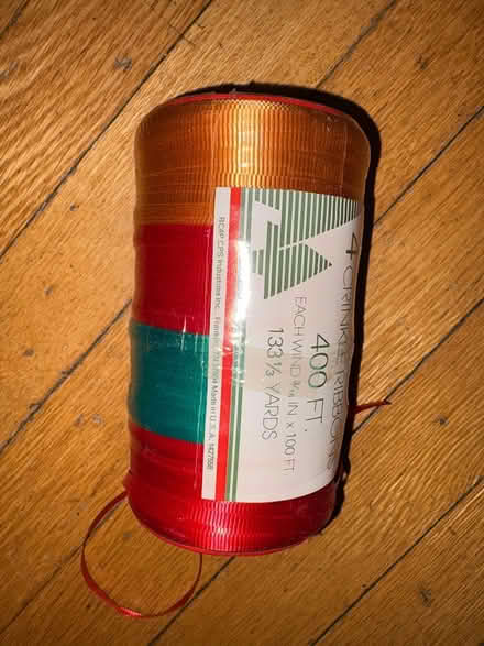 Photo of free Holiday colored curling gift ribbon (East Arlington) #1