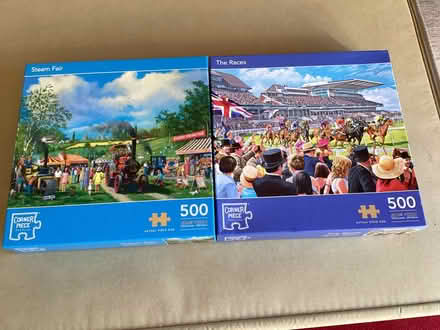 Photo of free 2 /500 piece puzzles (Fords Farm RG30) #1