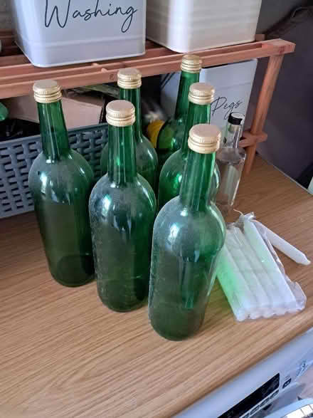 Photo of free Green glass bottles (Lower Green TN2) #1