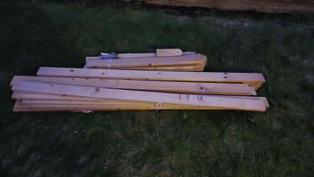 Photo of free Wood from dismantled futon frame (Wetherby LS22) #1