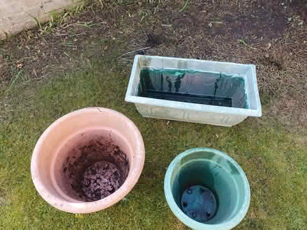 Photo of free Garden pots and watering can (Heysham) #1