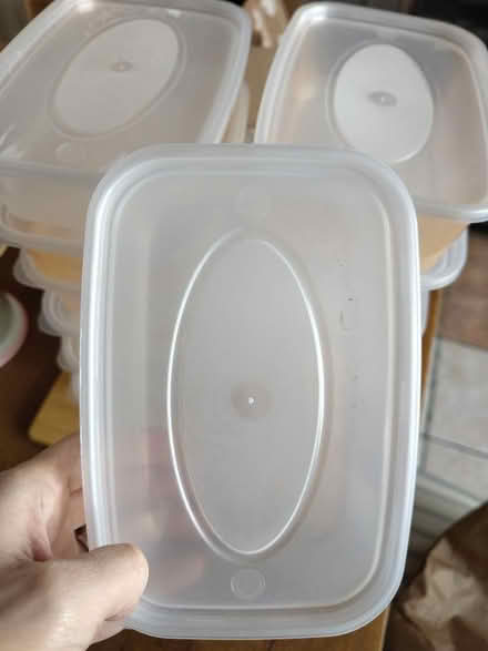 Photo of free 12 Plastic takeaway boxes with lids (Alcester Lanes End B13) #2