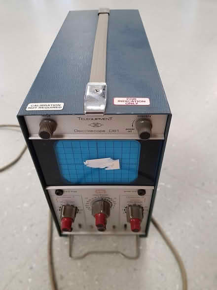 Photo of free Old Telequipment Oscilloscope (CB24) #1