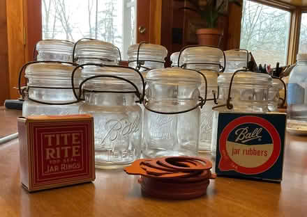 Photo of free Old canning jars with bail closure (Rhinebeck) #1