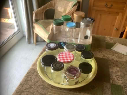 Photo of free Box of jars with lids (Swanley BR8) #1