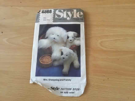 Photo of free Used pattern for toy dogs (B62 near Blackheath) #1