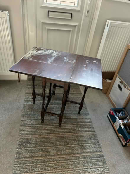 Photo of free Small drop leaf table (Worcester Park) #2