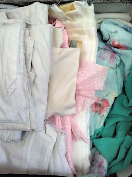 Photo of free Cotton material (White Walls BB8) #1