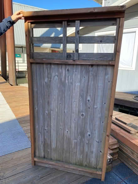 Photo of free Wooden Benches and Fence panels (S. Portland, Sellwood Bridge) #3