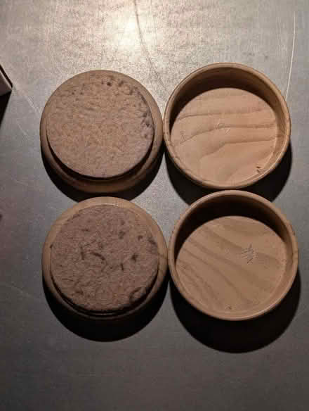 Photo of free 4 x wood effect floor protectors for furniture (Frenchay BS16) #1