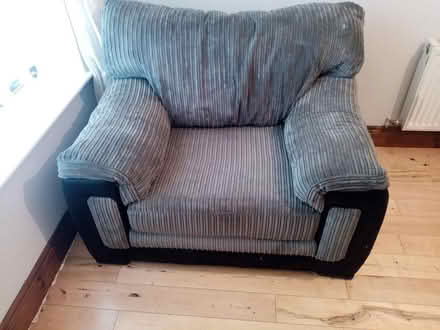 Photo of free Single velour chair (Newbridge kildare) #2