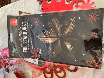 Photo of free Foil Christmas Decorations (Belle Isle, LS10) #3