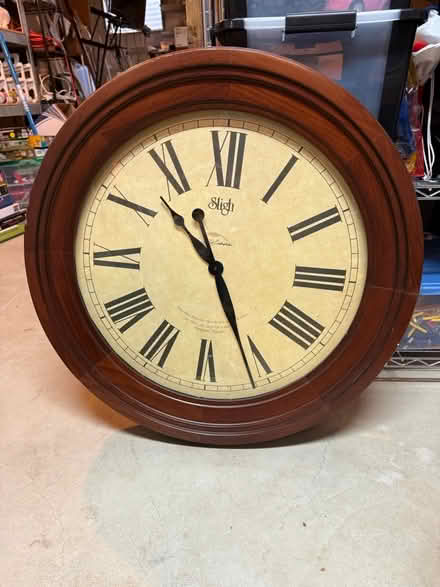 Photo of free Large wall clock (Benton, east of downtown) #1