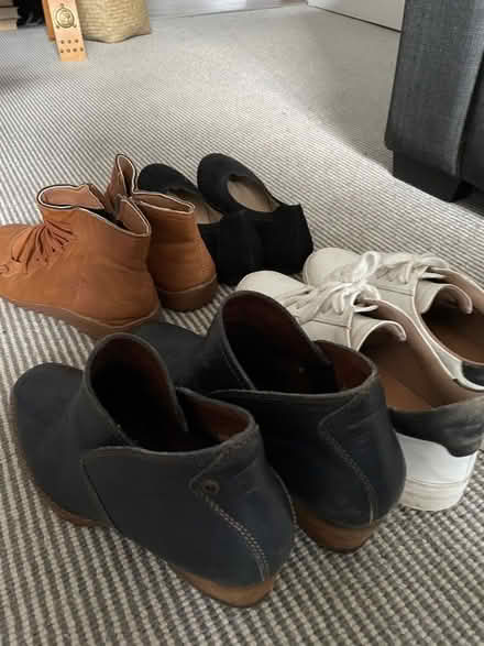 Photo of free Assorted shoes & boots (Golden Green TN11) #1