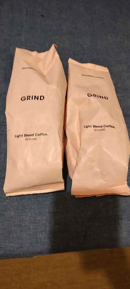 Photo of free GRIND coffee / two packets / beyond Best Before Date (East Ham E6) #2