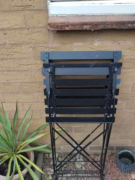 Photo of free 2 fold up garden chairs (Belvidere SY2) #2