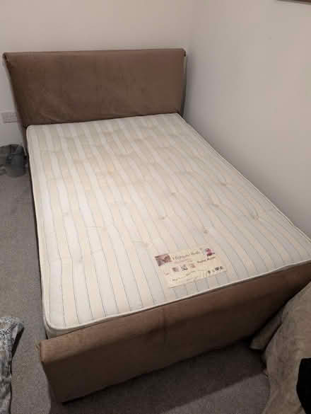 Photo of free Double Bed Frame and Mattress (Aylesham CT3) #1