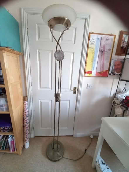 Photo of free 2 uplighters (Lower Tadmarton OX15) #1