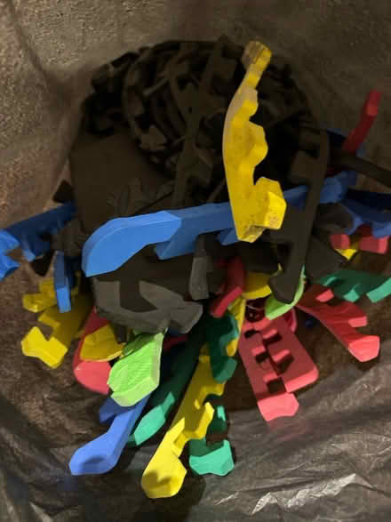 Photo of free Colourful foam pieces (Darnley) #2