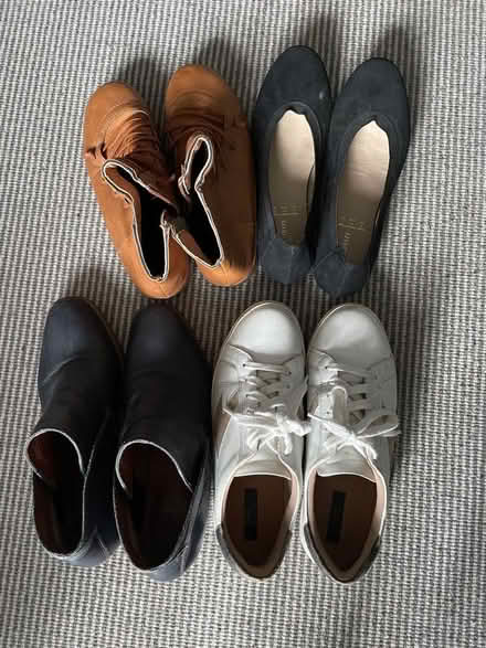 Photo of free Assorted shoes & boots (Golden Green TN11) #2
