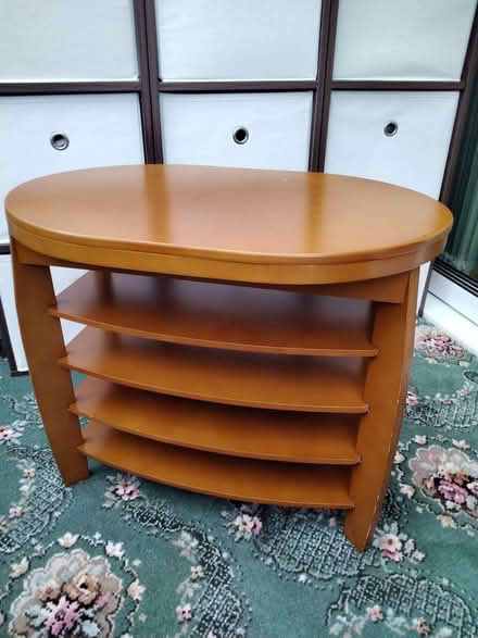 Photo of free Little wooden coffee table (White Walls BB8) #2