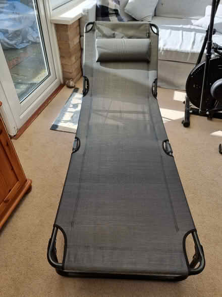 Photo of free Sun lounger (Bean, Dartford. DA2) #1