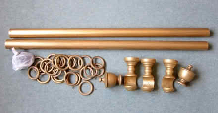 Photo of free Curtain pole sets and curtains (Belper DE56) #1