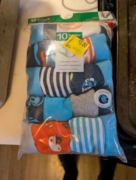 Photo of free 2 to 3t undies for boys unopened (Southside) #1