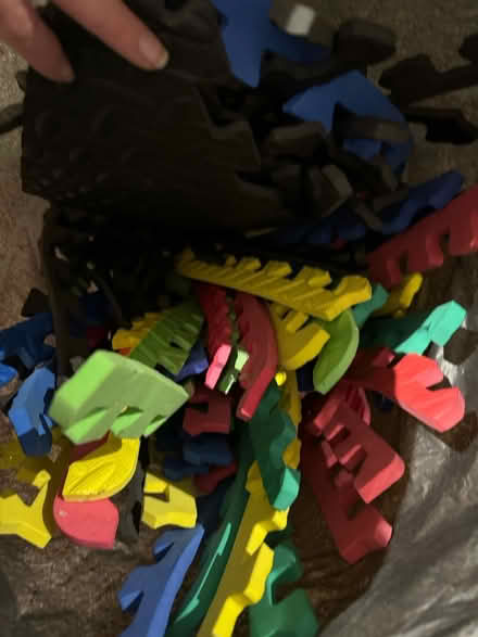 Photo of free Colourful foam pieces (Darnley) #1