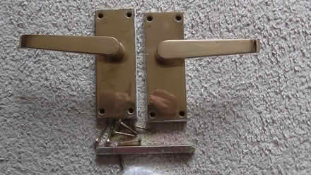 Photo of free brass door handles (St Albans AL4) #1