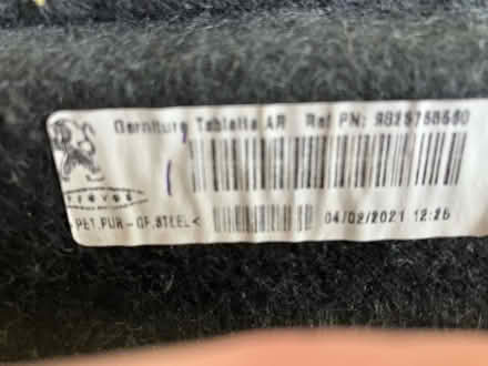Photo of free Peugeot car parcel shelf (New Malden KT3) #3