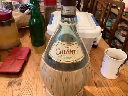 Photo of free Chianti bottle (Wimborne BH21) #1