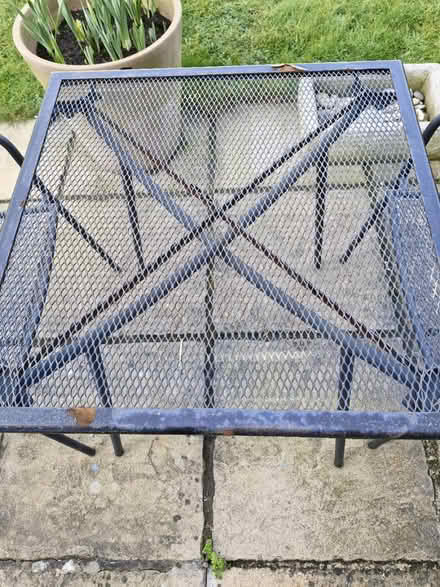 Photo of free Garden table and two chairs (Bomere Heath) #3