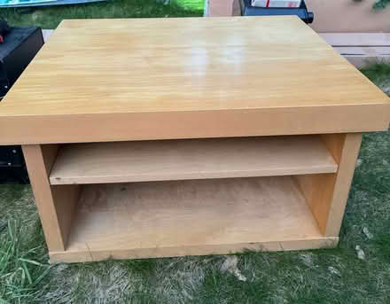 Photo of free Light Beech Effect Side Table (The Camp AL1) #1