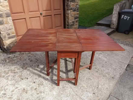 Photo of free Old large drop leaf table (Brookhouse LA2) #1