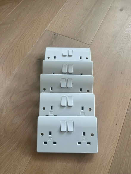 Photo of free Five identical switches and sockets (Ingatestone) #2