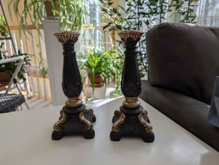 Photo of free Candle holders 10" high (Cumberland) #1