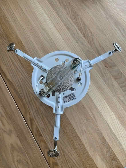 Photo of free Ceiling light - frosted glass with chrome (Ashtead KT21) #4