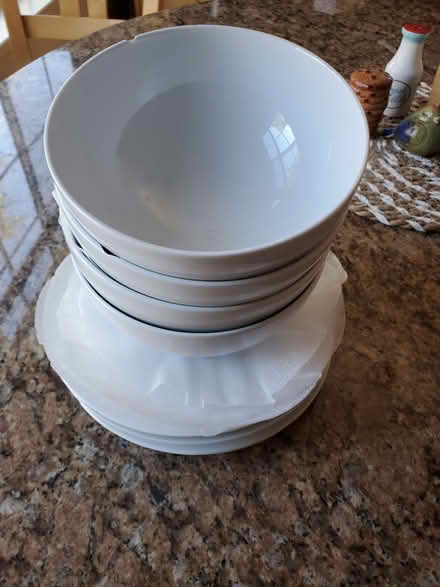 Photo of free Chipped Plates/bowls (Fremont, near downtown BART) #1