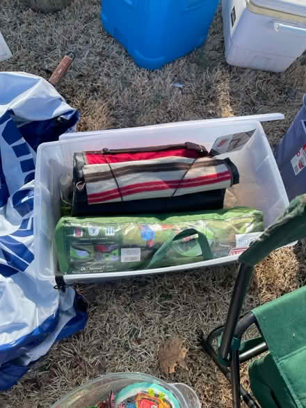 Photo of free Camping gear, glassware (Westover Village) #3