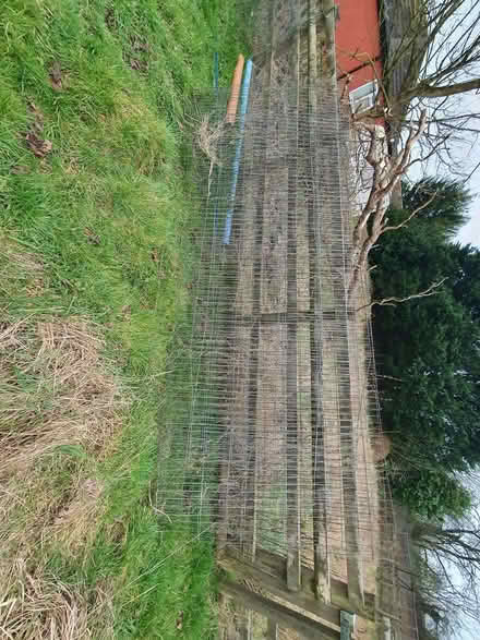 Photo of free Fencing and metal stakes from cut down heras panels (Street on the Fosse BA4) #2