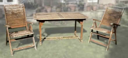 Photo of free Garden table and chairs (Princes Risborough HP27 9) #2