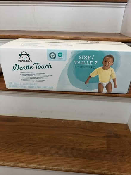 Photo of free Size 7 diapers (Quincy/Wollaston on Beale St) #1