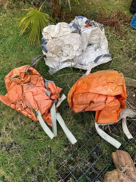 Photo of free Three 1 tonne rubble bags (Low Edges S8) #1