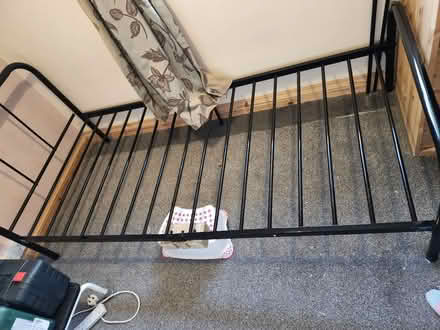 Photo of free Single metal bed (NP443BX) #2